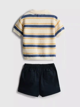 0-12 luni | set de pantaloni scurți din tricot