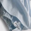 0-18 luni | rochiță pentru nou-născuți din seersucker cu dungi 0-18 luni | rochiță pentru nou-născuți din seersucker cu dungi