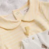 0-18 luni | Set de 3 body-uri cu mâneci scurte pentru nou-născuți, cu spațiu pentru creștere 0-18 luni | Set de 3 body-uri cu mâneci scurte pentru nou-născuți, cu spațiu pentru creștere