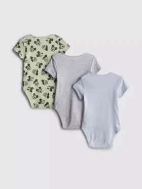 0-18 luni | Set de 3 body-uri pentru nou-născuți „Room to Grow” cu Mickey Mouse și Donald Duck de la Disney 0-18 luni | Set de 3 body-uri pentru nou-născuți „Room to Grow” cu Mickey Mouse și Donald Duck de la Disney