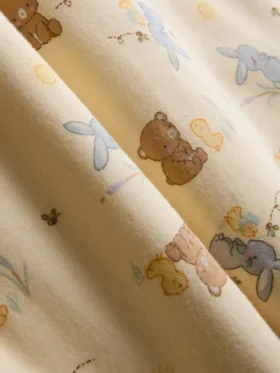 0-18 luni | set de pijamale imprimate pentru nou-născuți