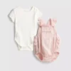 0-18 luni | Set pentru nou-născuți cu body și salopetă