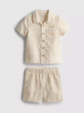 0-18 luni | Set pentru nou-născuți cu cămășile și pantalonii scurți din seria „Regele Leu” de la Disney 0-18 luni | Set pentru nou-născuți cu cămășile și pantalonii scurți din seria „Regele Leu” de la Disney