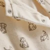 0-18 luni | Set pentru nou-născuți cu hanorac cu imprimeu de câine și pantaloni de Trening 0-18 luni | Set pentru nou-născuți cu hanorac cu imprimeu de câine și pantaloni de Trening