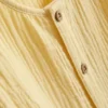 0-24 luni | Set cămașă și pantaloni scurți din pânză de brânză 0-24 luni | Set cămașă și pantaloni scurți din pânză de brânză