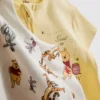 0-24 luni | Set de 2 salopete Disney cu Winnie the Pooh