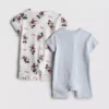 0-24 luni | Set de 2 salopete Mickey Mouse de la Disney 0-24 luni | Set de 2 salopete Mickey Mouse de la Disney