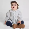 0-36 luni | bluză cu guler și mâneci lungi 0-36 luni | bluză cu guler și mâneci lungi