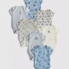 0-36 luni | pachet de 7 body-uri cu mâneci scurte cu Mickey Mouse de la Disney 0-36 luni | pachet de 7 body-uri cu mâneci scurte cu Mickey Mouse de la Disney