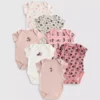 0-36 luni | pachet de 7 body-uri cu mâneci scurte cu Minnie Mouse de la Disney