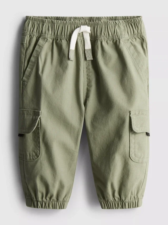 0-36 luni | pantaloni cargo cu manșete 0-36 luni | pantaloni cargo cu manșete