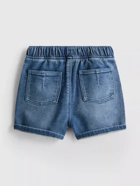 0-36 luni | Pantaloni Scurți de Trening din denim
