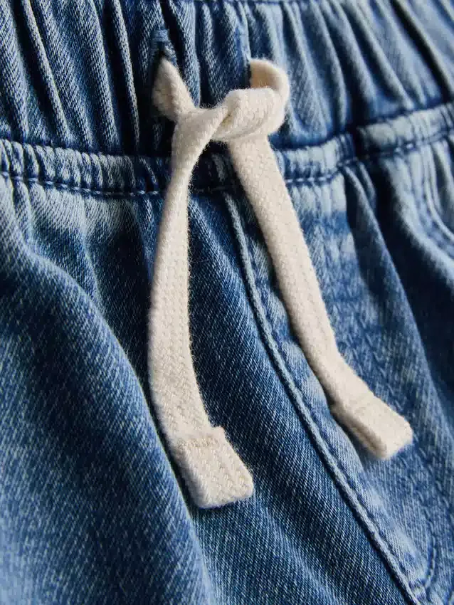 0-36 luni | Pantaloni Scurți de Trening din denim 0-36 luni | Pantaloni Scurți de Trening din denim