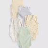 0-36 luni | Set de 5 body-uri fără mâneci