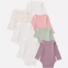 0-36 luni | Set de 7 body-uri cu mâneci lungi
