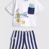 0-36 luni | Set de cămăși și pantaloni scurți Disney cu Donald Duck 0-36 luni | Set de cămăși și pantaloni scurți Disney cu Donald Duck