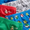 1,5-10 ani | pachet de 6 chiloți Super Mario 1,5-10 ani | pachet de 6 chiloți Super Mario