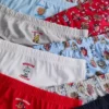 1,5-12 ani | Pachet de 10 chiloți cu imprimeu cu alimente