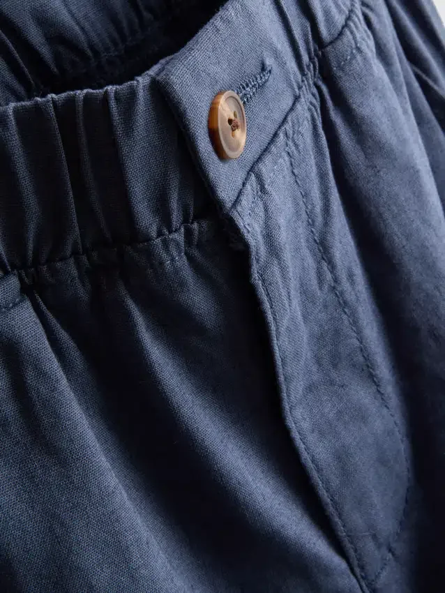 1,5-12 ani | pantaloni din amestec de in de la The Edit 1,5-12 ani | pantaloni din amestec de in de la The Edit