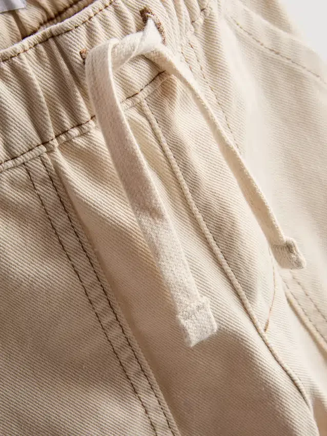 1,5-12 ani | Pantaloni din bumbac cu cusături contrastante din colecția „The Edit” 1,5-12 ani | Pantaloni din bumbac cu cusături contrastante din colecția „The Edit”