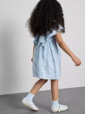 1,5-12 ani | rochie smock brodată cu motive florale „The Edit”