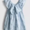 1,5-12 ani | rochie smock brodată cu motive florale „The Edit” 1,5-12 ani | rochie smock brodată cu motive florale „The Edit”