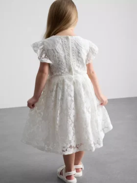 1,5-12 ani | rochie tip smock cu dantelă de la The Edit
