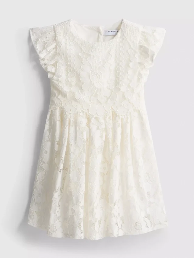 1,5-12 ani | rochie tip smock cu dantelă de la The Edit 1,5-12 ani | rochie tip smock cu dantelă de la The Edit