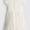 1,5-12 ani | rochie tip smock cu dantelă de la The Edit 1,5-12 ani | rochie tip smock cu dantelă de la The Edit