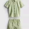 1,5-12 ani | Set Stacey Solomon cu cămășă în carouri și pantaloni scurți 1,5-12 ani | Set Stacey Solomon cu cămășă în carouri și pantaloni scurți