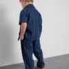 1,5–12 ani | Setul „The Edit” cu cămășă și pantaloni din bumbac cu dungi texturate