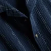 1,5–12 ani | Setul „The Edit” cu cămășă și pantaloni din bumbac cu dungi texturate
