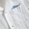 1,5-7 ani | cămășă cu broderie cu pești 1,5-7 ani | cămășă cu broderie cu pești