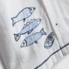 1,5-7 ani | cămășă cu broderie cu pești 1,5-7 ani | cămășă cu broderie cu pești