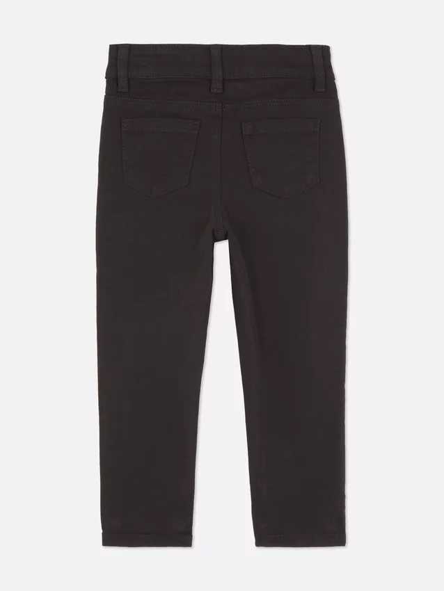 1,5–7 ani | pantaloni cu croi drept din sargă 1,5–7 ani | pantaloni cu croi drept din sargă