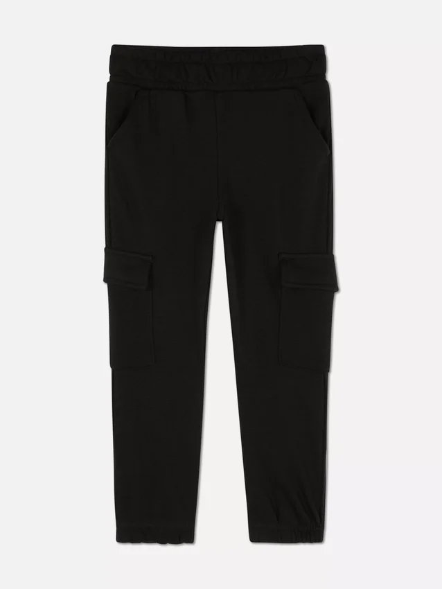 1,5-7 ani | pantaloni de trening cargo cu manșete 1,5-7 ani | pantaloni de trening cargo cu manșete