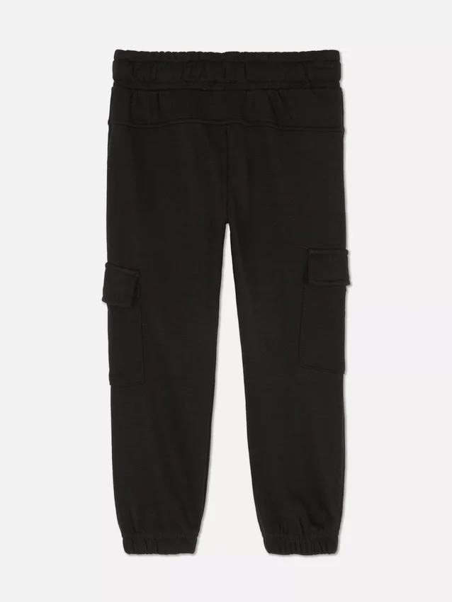 1,5-7 ani | pantaloni de trening cargo cu manșete 1,5-7 ani | pantaloni de trening cargo cu manșete