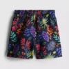 1,5-7 ani | Pantaloni Scurți de baie cu imprimeu floral 1,5-7 ani | Pantaloni Scurți de baie cu imprimeu floral