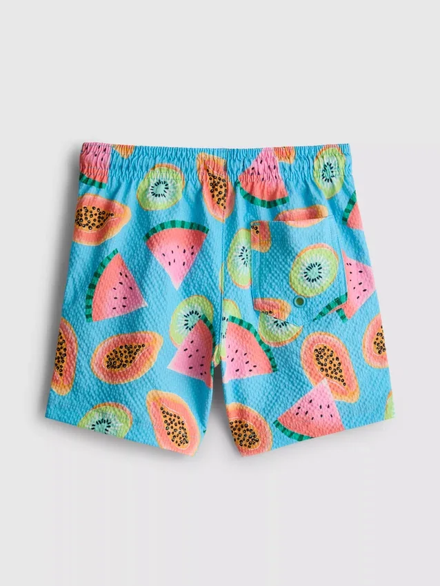 1,5-7 ani | Pantaloni Scurți de înot cu imprimeu de fructe 1,5-7 ani | Pantaloni Scurți de înot cu imprimeu de fructe
