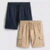 1,5–8 ani | 2 perechi de pantaloni scurți cargo 1,5–8 ani | 2 perechi de pantaloni scurți cargo