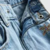 1,5-8 ani | blugi cu broderie cu fructe 1,5-8 ani | blugi cu broderie cu fructe
