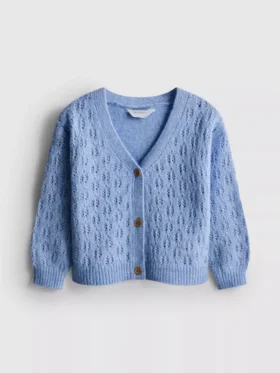 1,5–8 ani | cardigan cu tricotaj des