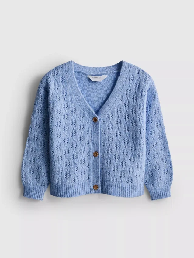 1,5–8 ani | cardigan cu tricotaj des 1,5–8 ani | cardigan cu tricotaj des