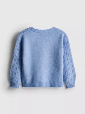1,5–8 ani | cardigan cu tricotaj des