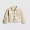 1,5-8 ani | jachetă din denim cu broderie florală 1,5-8 ani | jachetă din denim cu broderie florală