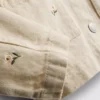 1,5-8 ani | jachetă din denim cu broderie florală 1,5-8 ani | jachetă din denim cu broderie florală