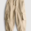 1,5-8 ani | pantaloni cargo din sargă 1,5-8 ani | pantaloni cargo din sargă
