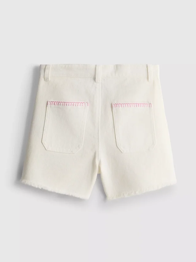 1,5-8 ani | Pantaloni Scurți din denim cu imprimeu Stitch de la Disney 1,5-8 ani | Pantaloni Scurți din denim cu imprimeu Stitch de la Disney