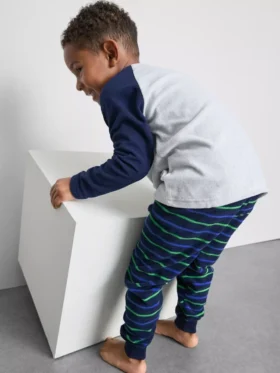 1,5-8 ani | pijamale din fleece cu imprimeu de dinozauri