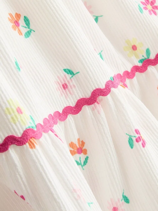 1,5-8 ani | rochie cu textură șifonată 1,5-8 ani | rochie cu textură șifonată